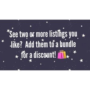 🛍 Make an Offer or Add to a Bundle! 🛍